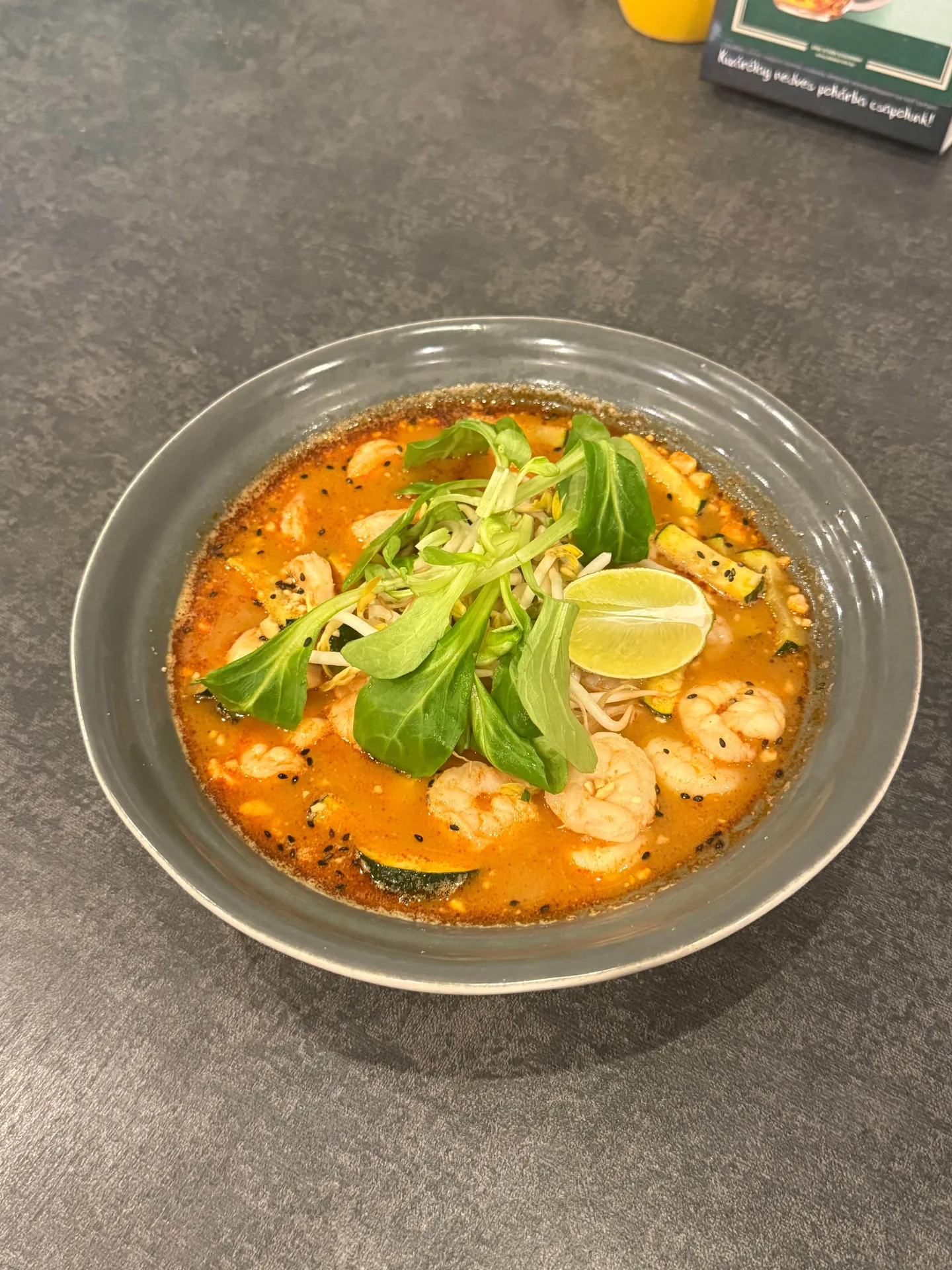 Tom Yum garnélás tészta